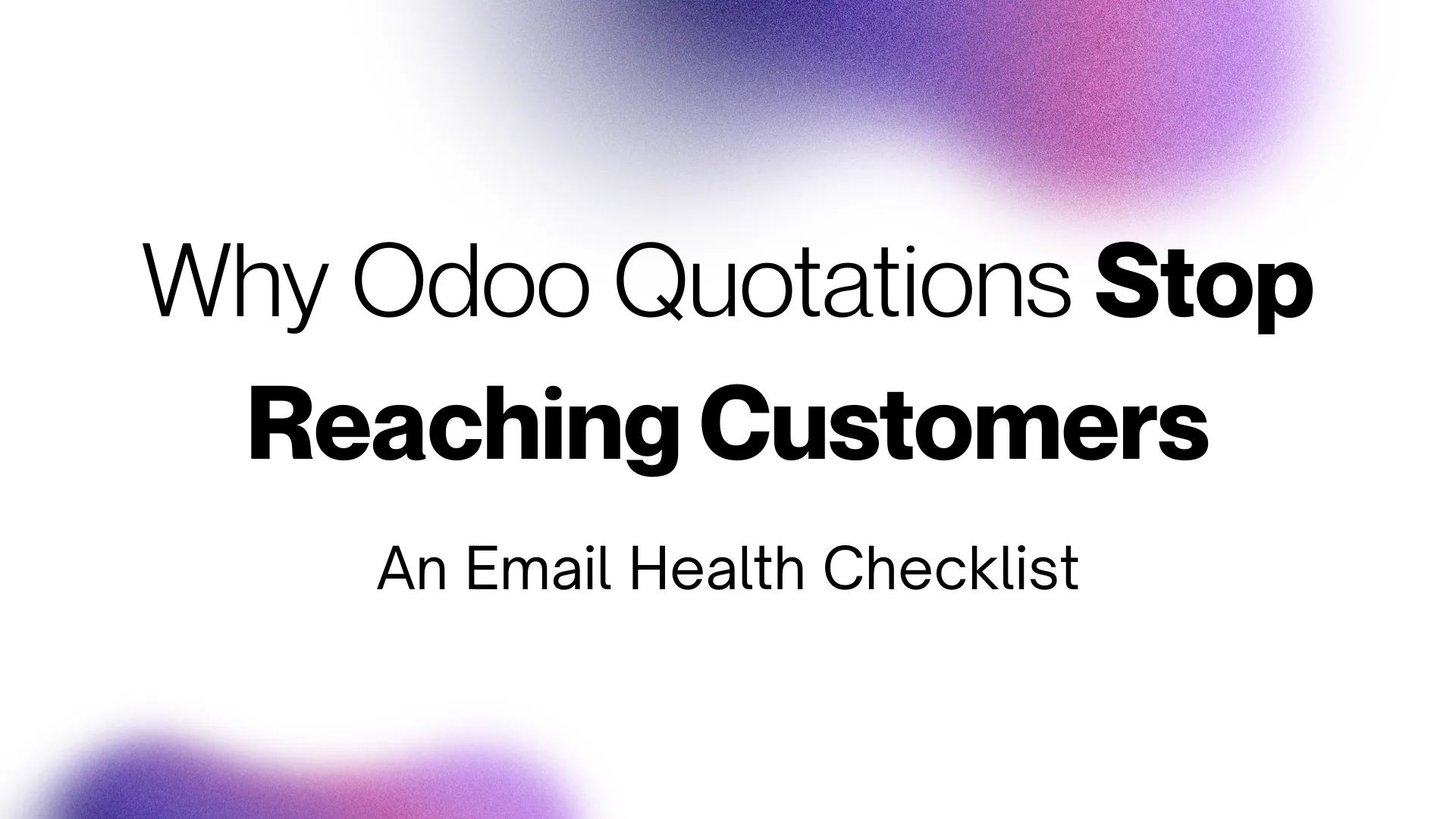Troubleshoot missing Odoo quotations with a checklist for outgoing mail, queues, failed sends and a Pilot Health diagnostic review.